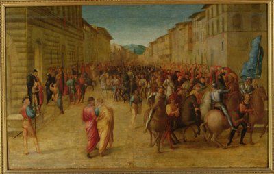 Charles VIII Entering Florence by Francesco Granacci